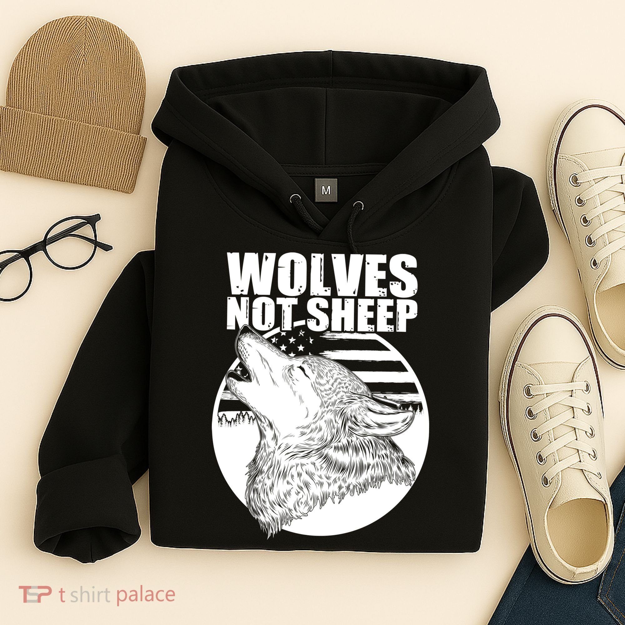Wolves Not Sheep Hoodie