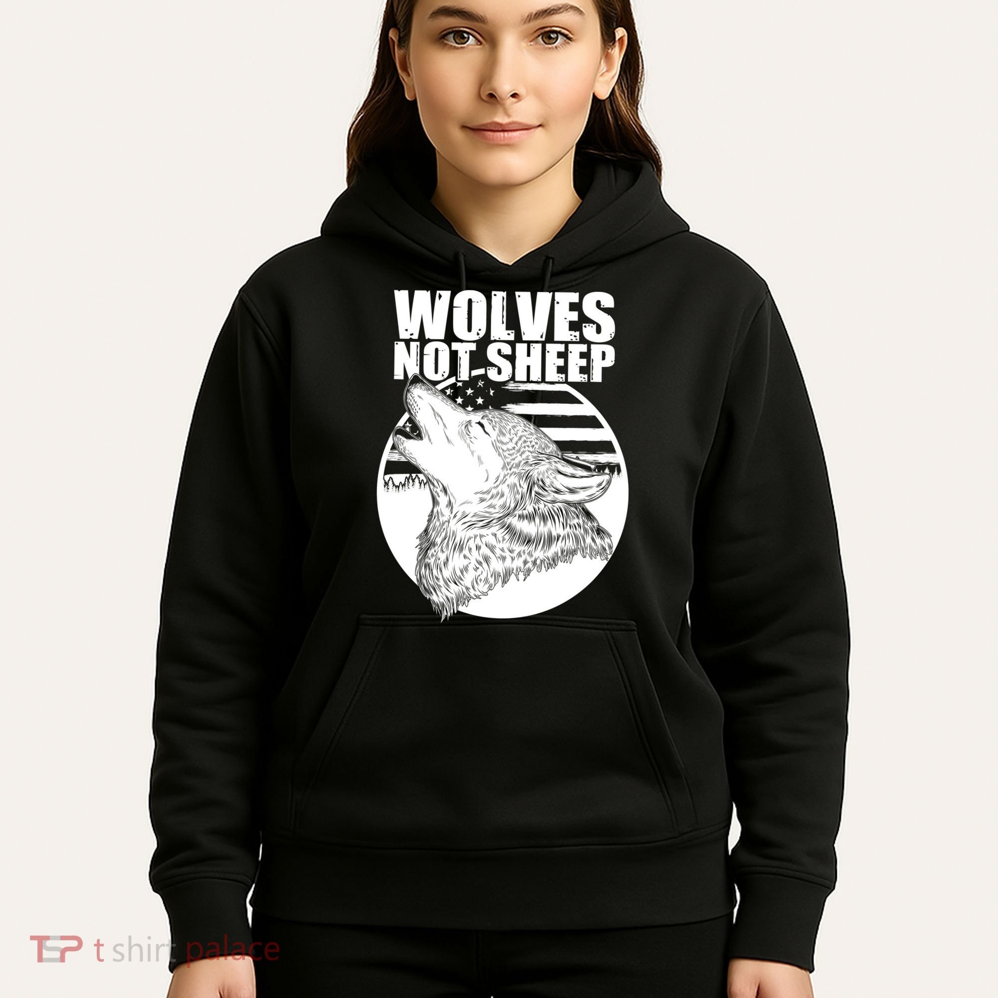 Wolves Not Sheep Hoodie