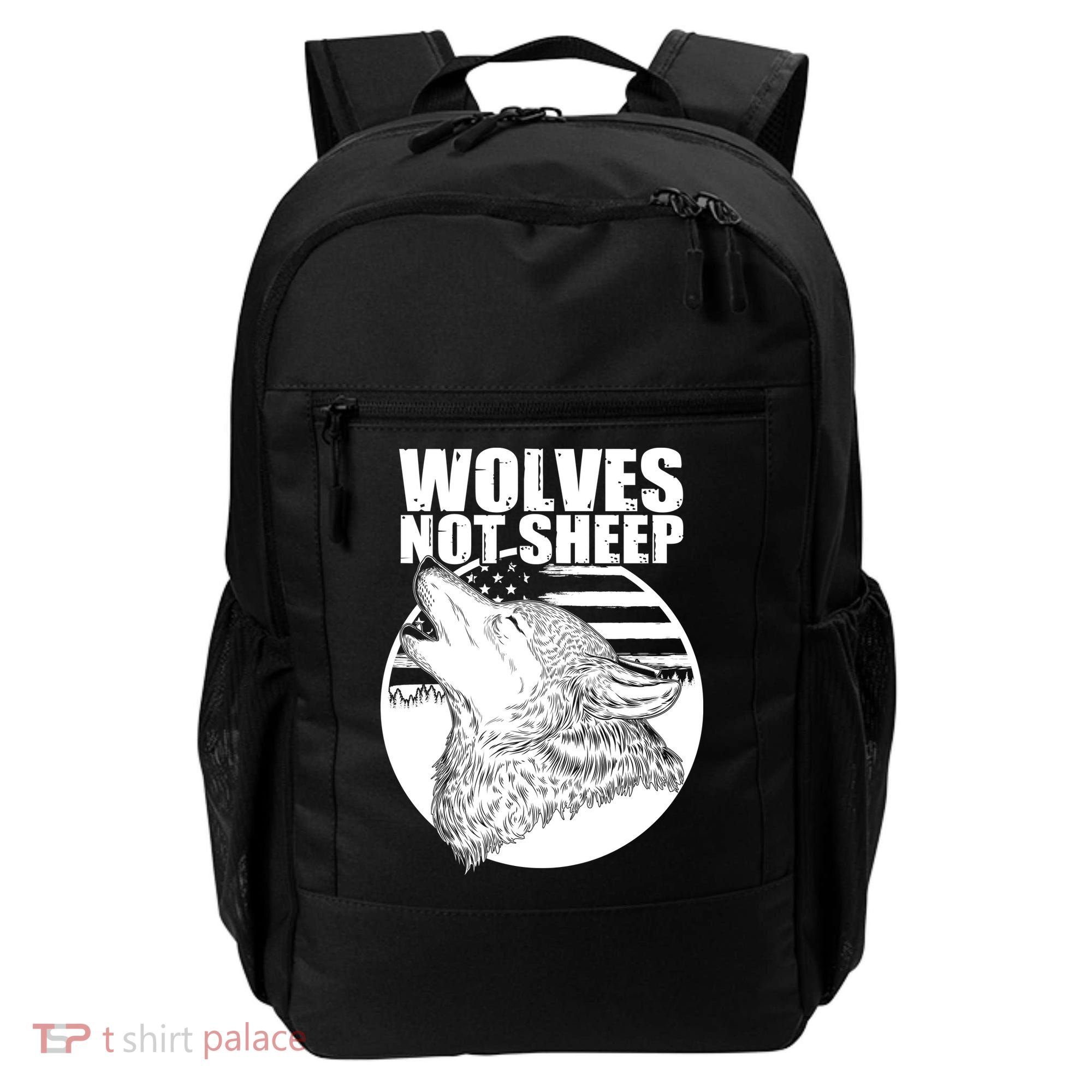 Wolves Not Sheep Backpack