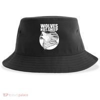 Wolves Not Sheep Sustainable Bucket Hat thumb 0