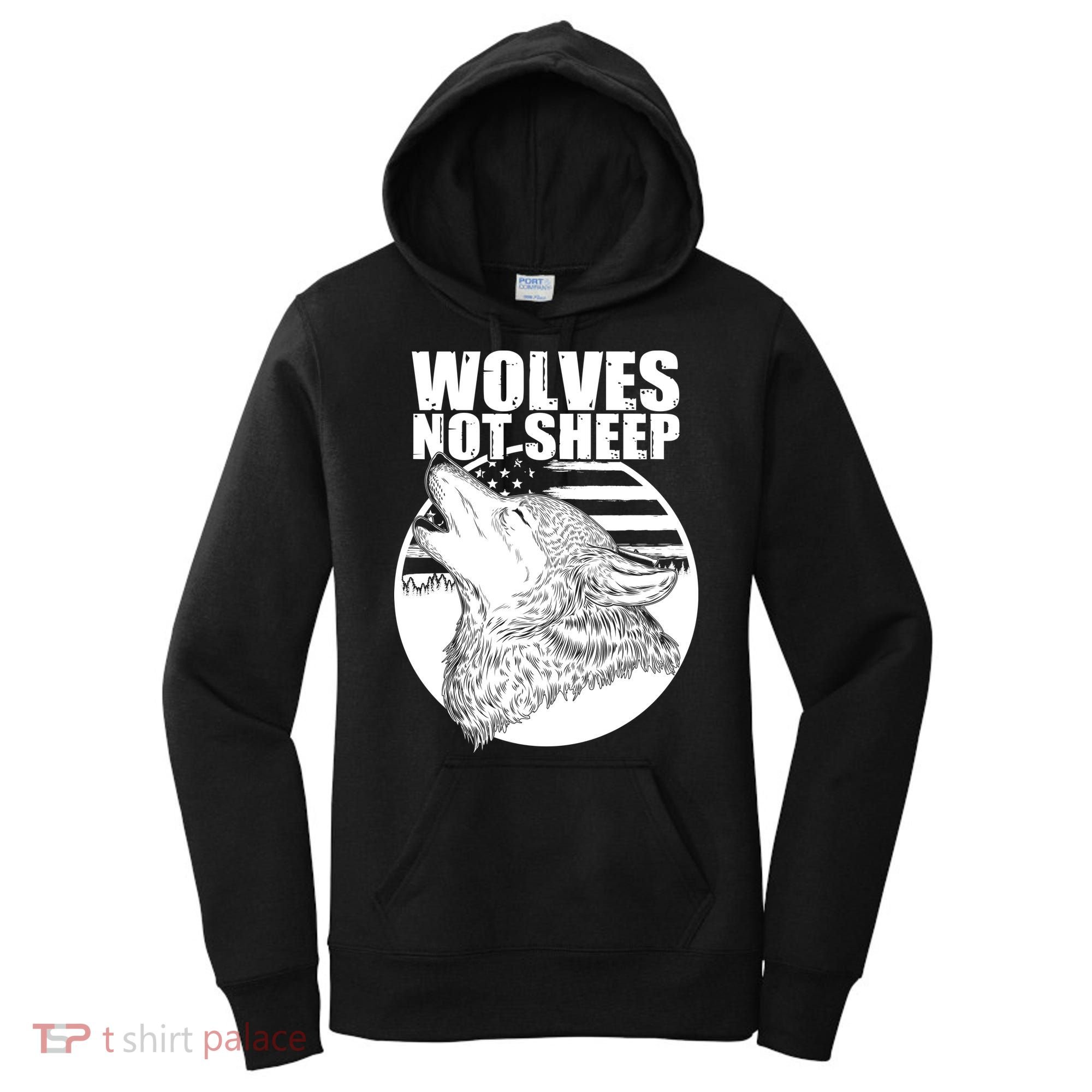 Wolves Not Sheep Women's Hoodie