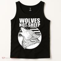 Wolves Not Sheep Tank Top thumb 2