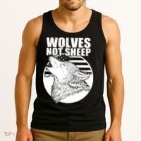 Wolves Not Sheep Tank Top thumb 3