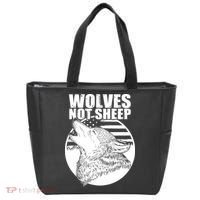 Wolves Not Sheep Tote Bag thumb 0