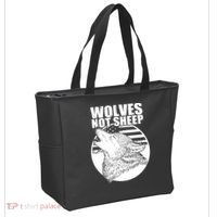 Wolves Not Sheep Tote Bag thumb 2