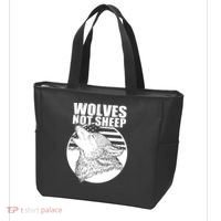 Wolves Not Sheep Tote Bag thumb 3