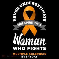 Wo Never Underestimate A Fights Multiple Sclerosis Gift Coffee Mug thumb 5