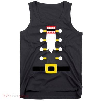 Wooden Nutcracker Uniform Holiday Pajama Dress Up A Tank Top