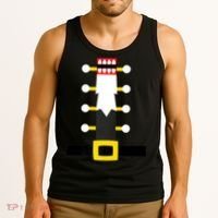 Wooden Nutcracker Uniform Holiday Pajama Dress Up A Tank Top thumb 3