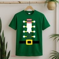 Wooden Nutcracker Uniform Holiday Pajama Dress Up A T-Shirt thumb 2