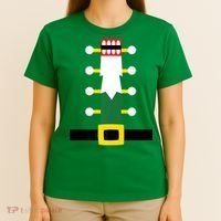 Wooden Nutcracker Uniform Holiday Pajama Dress Up A T-Shirt thumb 4