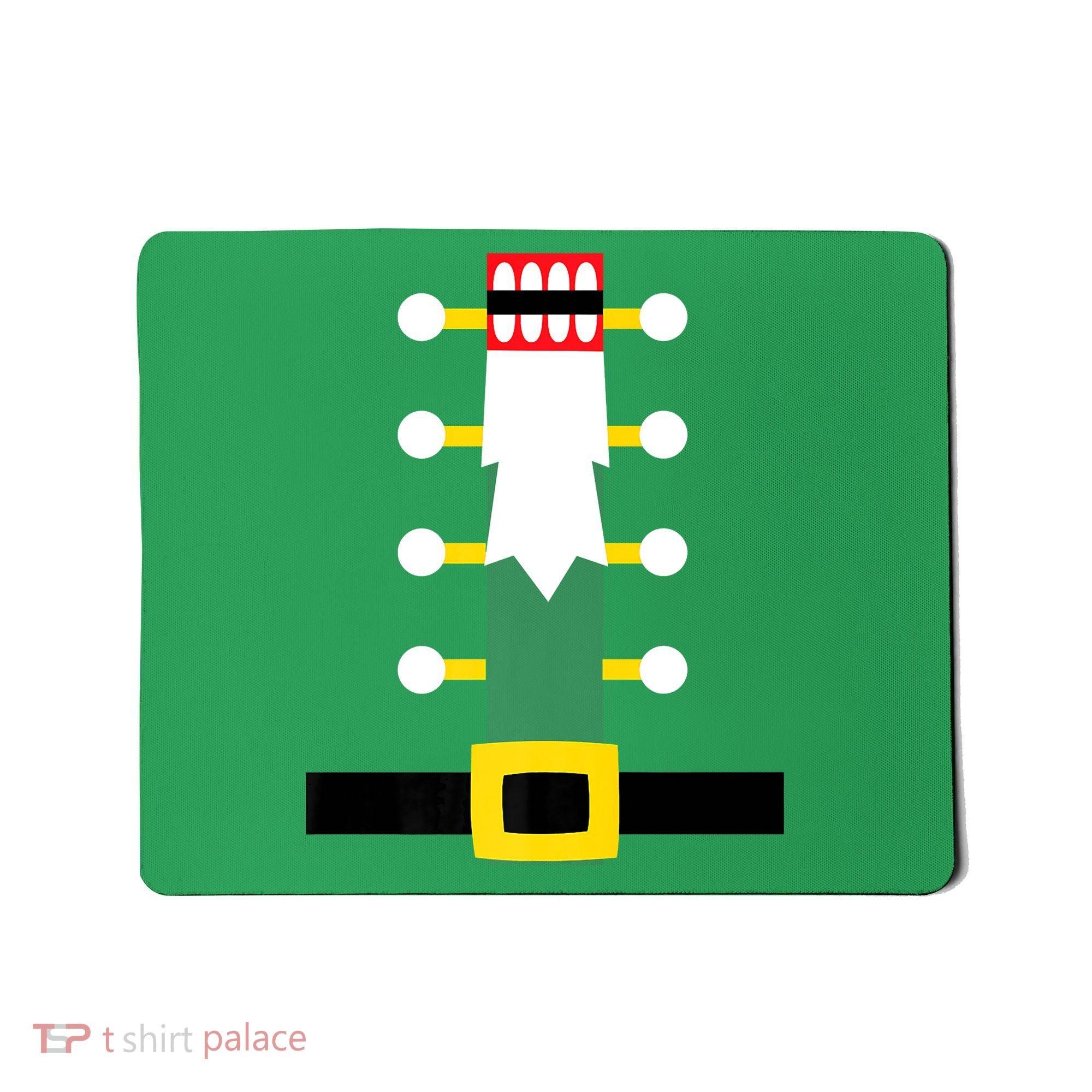 Wooden Nutcracker Uniform Holiday Pajama Dress Up A Mousepad