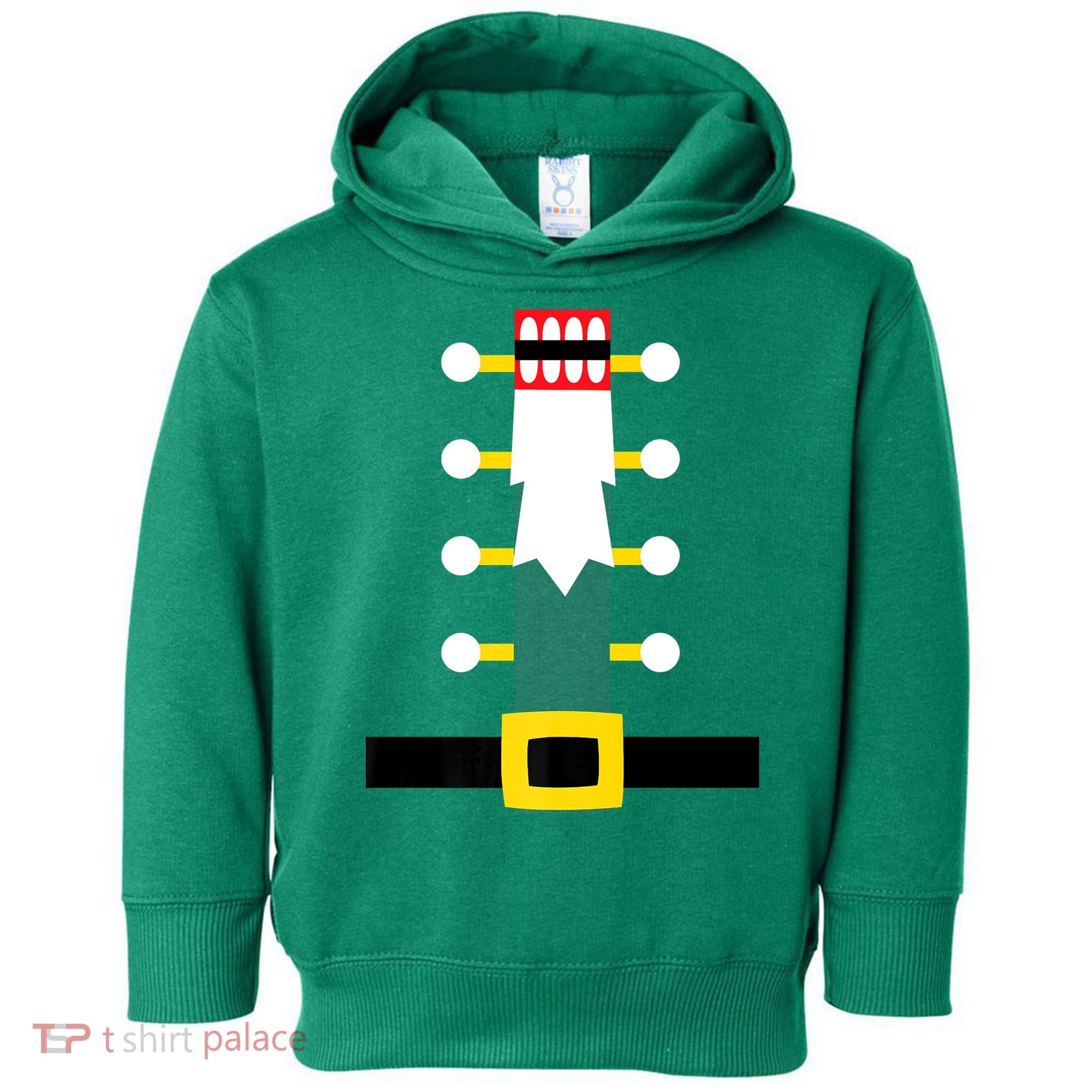 Wooden Nutcracker Uniform Holiday Pajama Dress Up A Toddler Hoodie