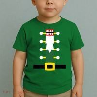Wooden Nutcracker Uniform Holiday Pajama Dress Up A Toddler T-Shirt thumb 2