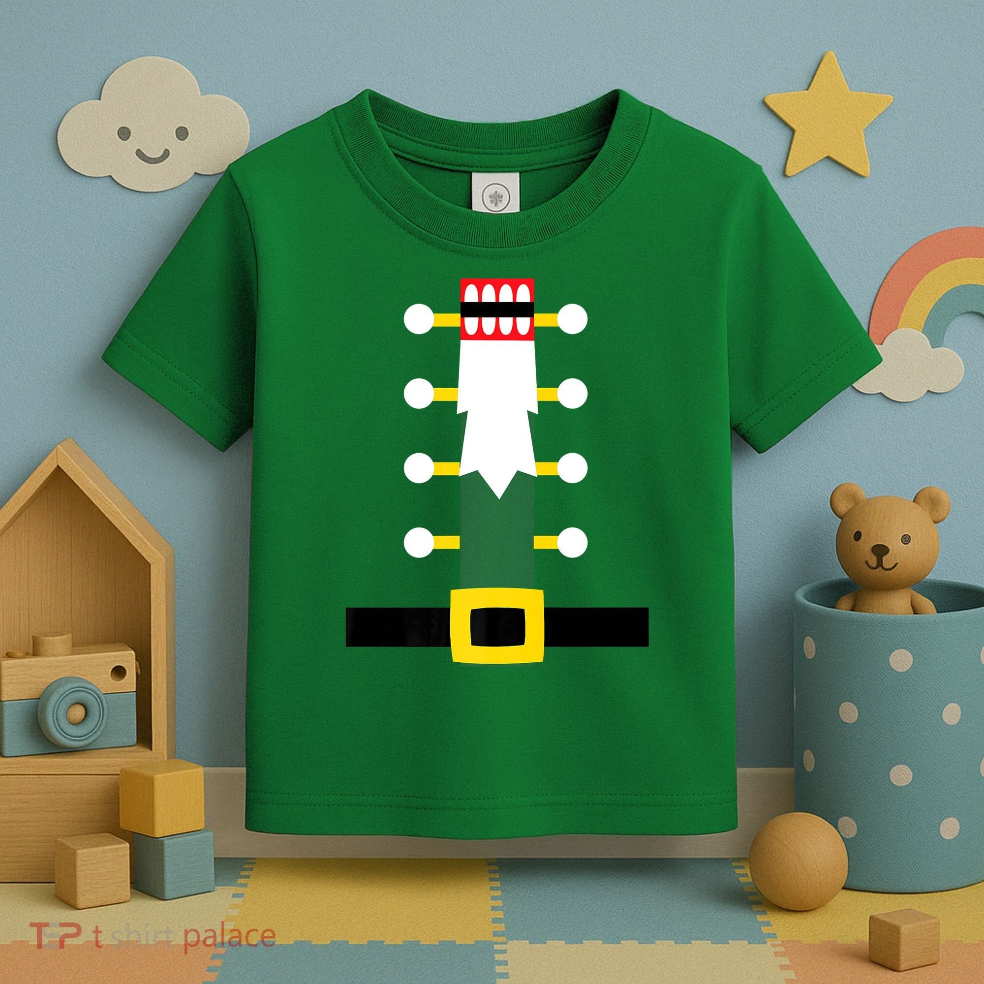 Wooden Nutcracker Uniform Holiday Pajama Dress Up A Toddler T-Shirt