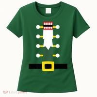 Wooden Nutcracker Uniform Holiday Pajama Dress Up A Women's T-Shirt thumb 0