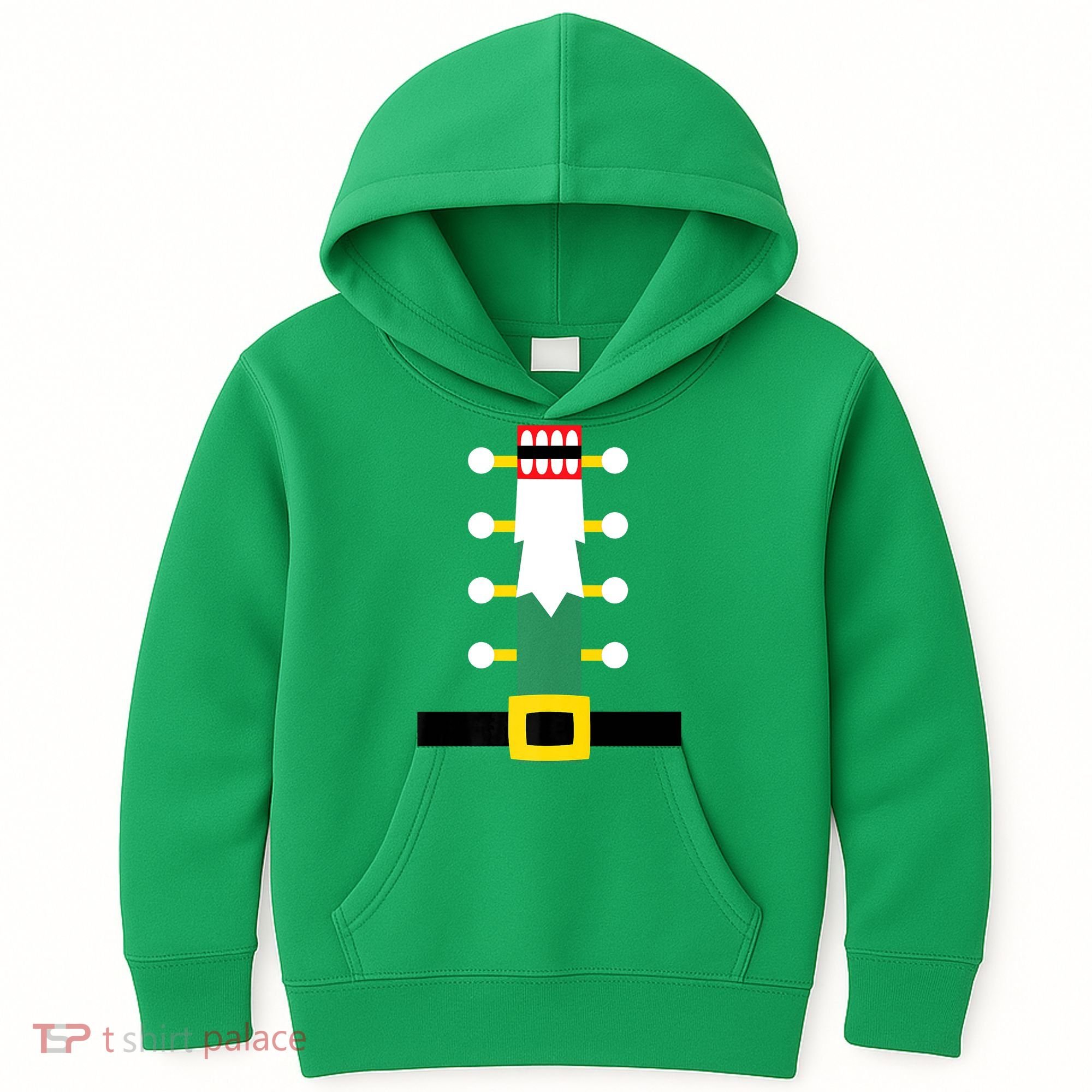 Wooden Nutcracker Uniform Holiday Pajama Dress Up A Kids Hoodie