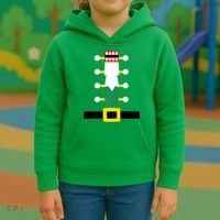 Wooden Nutcracker Uniform Holiday Pajama Dress Up A Kids Hoodie thumb 3