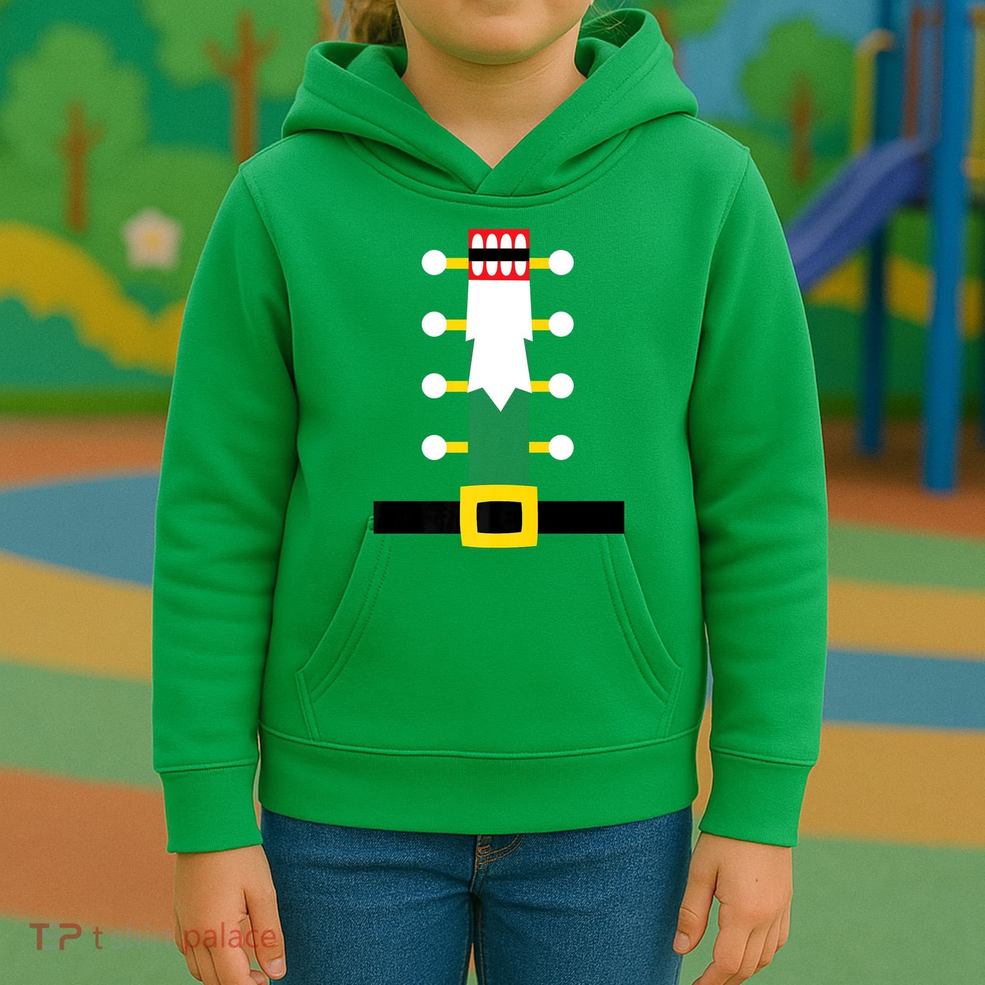 Wooden Nutcracker Uniform Holiday Pajama Dress Up A Kids Hoodie