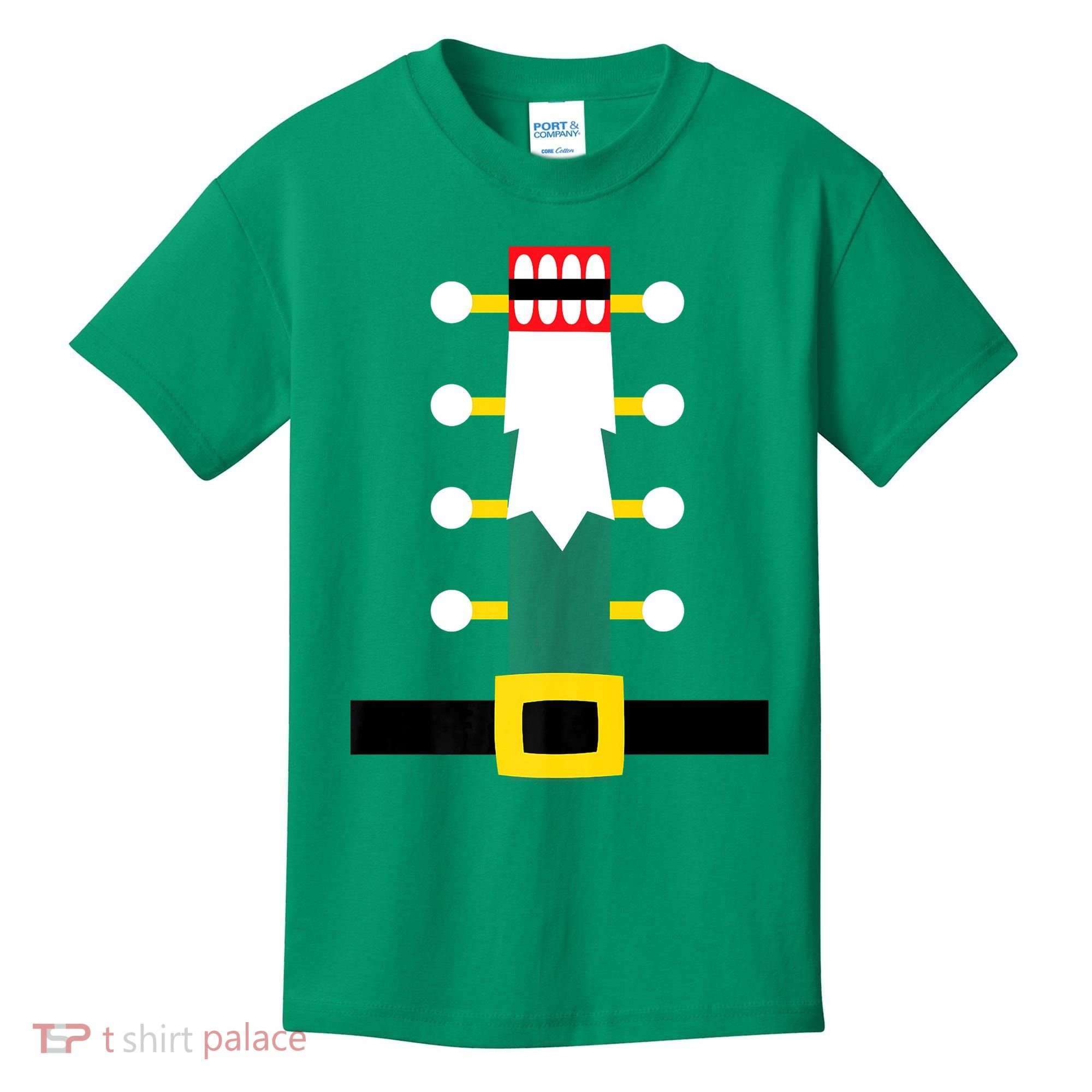 Wooden Nutcracker Uniform Holiday Pajama Dress Up A Kids T-Shirt