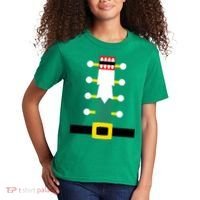 Wooden Nutcracker Uniform Holiday Pajama Dress Up A Kids T-Shirt thumb 2