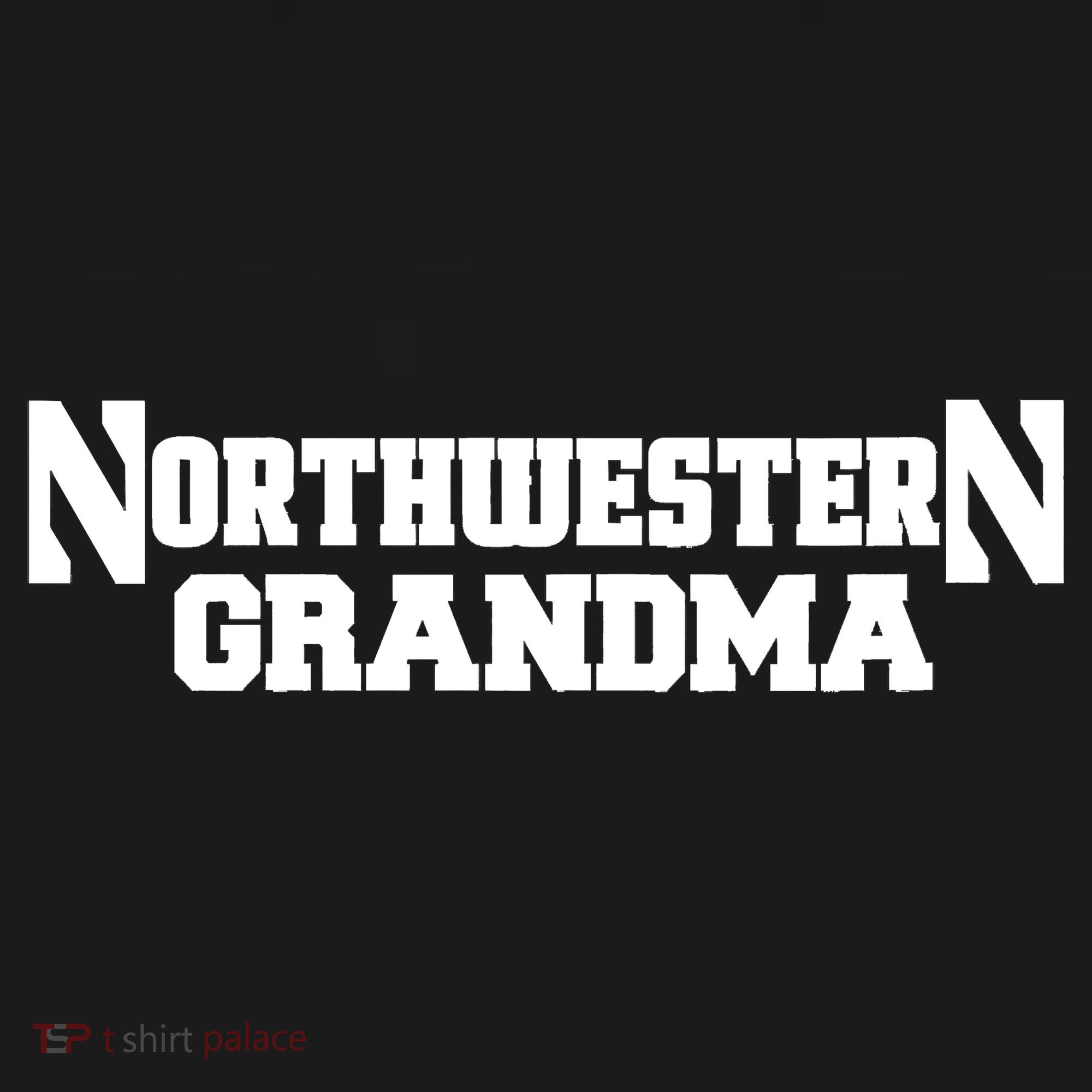 Women Northwestern University Wildcats Grandma Tank Top