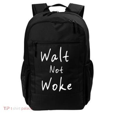 Walt Not Woke Dad Hand Made Backpack