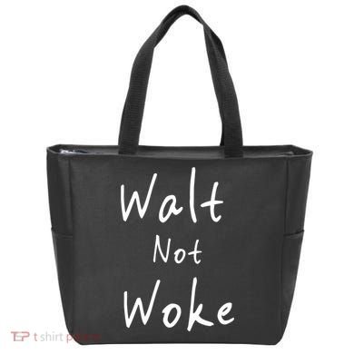 Walt Not Woke Dad Hand Made Tote Bag