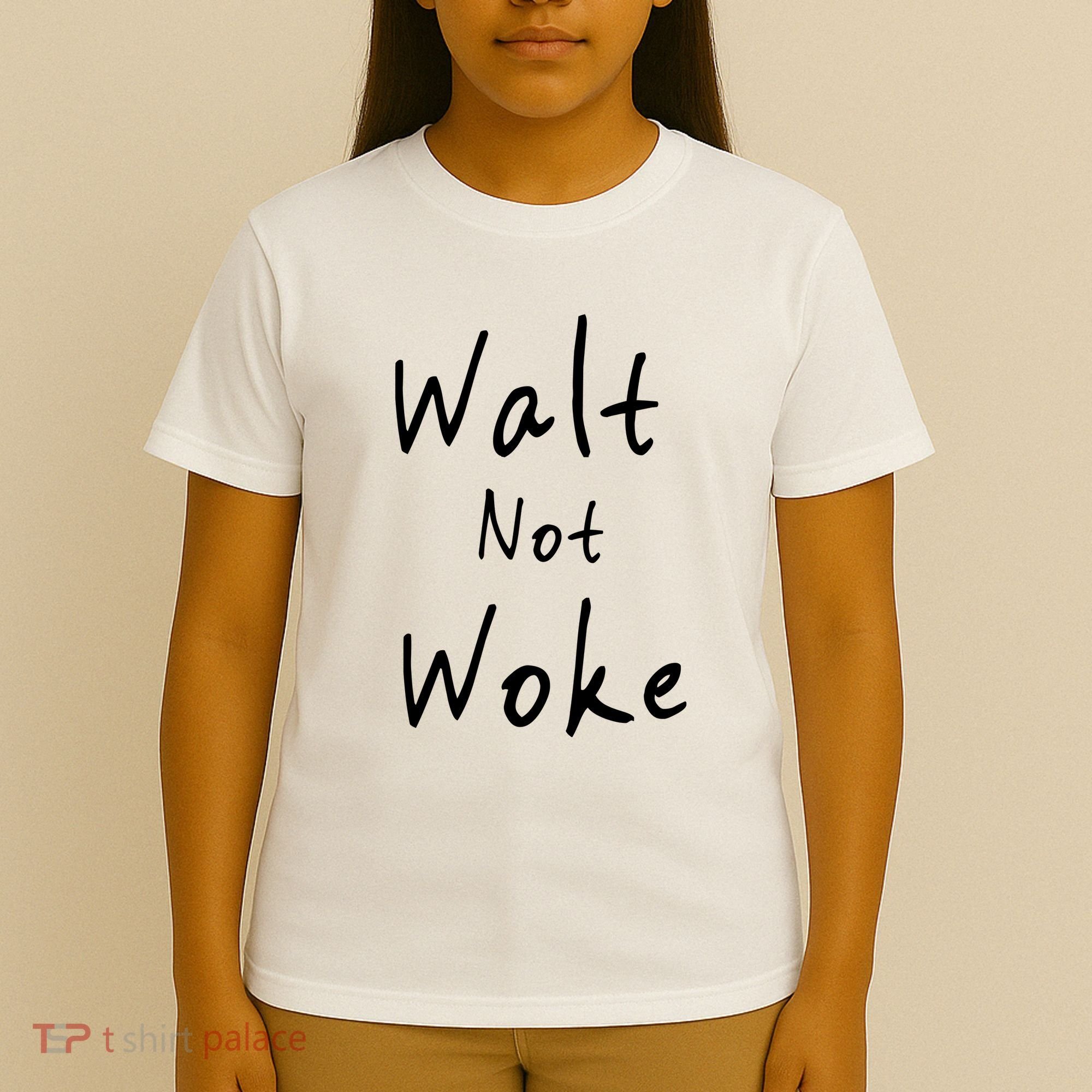 Walt Not Woke Dad Hand Made T-Shirt
