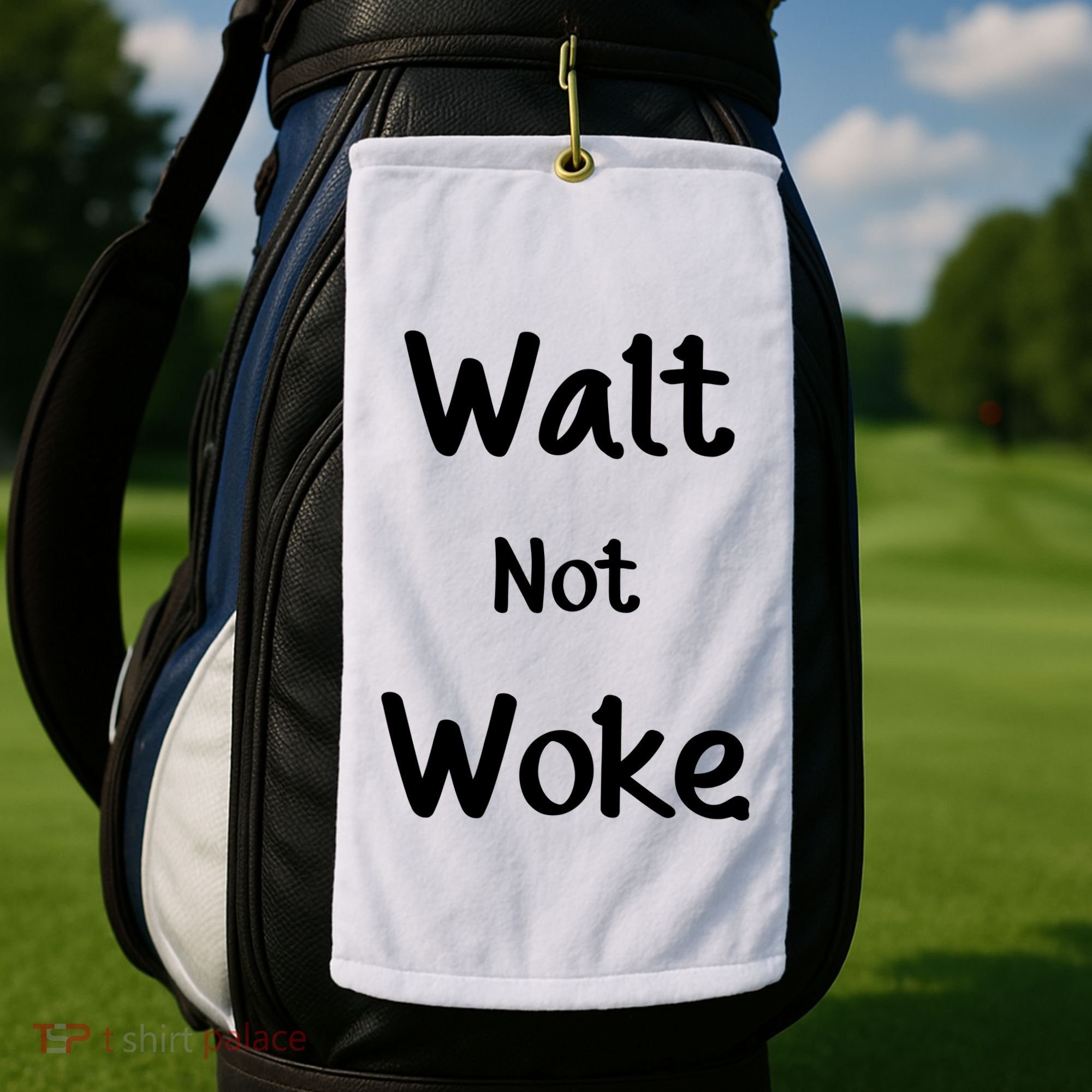 Walt Not Woke Golf Towel