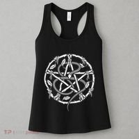 Wiccan Nature Witch Pentacle And Snake Women's Tank Top thumb 3