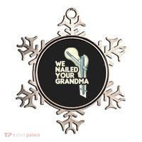 We Nailed Your Grandma Scrub Tech Funny Ortho Hip Surgery Ornament thumb 0