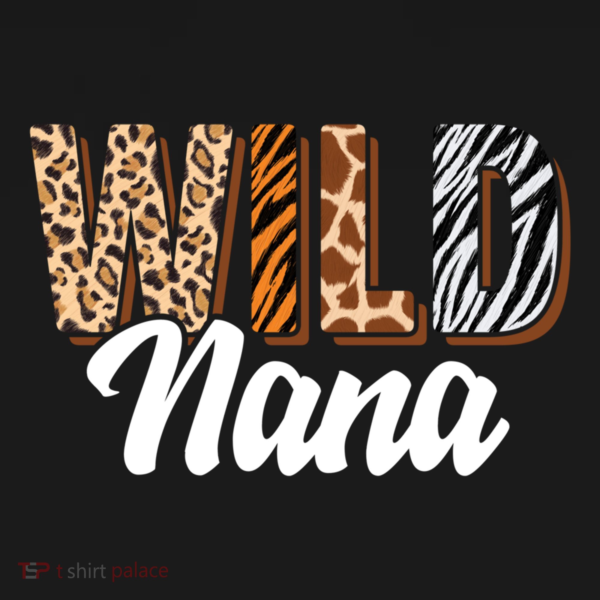 Wild Nana Zoo Born Two Be Wild Bgiftday Safari Jungle Animal Gift Bucket Hat