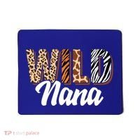Wild Nana Zoo Born Two Be Wild Bgiftday Safari Jungle Animal Gift Mousepad thumb 0