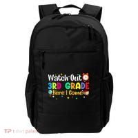 Watch Out 3Rd Grade Here I Come Third Grade Gift Backpack thumb 0