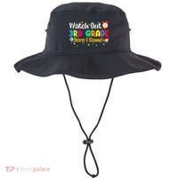 Watch Out 3Rd Grade Here I Come Third Grade Gift Bucket Hat thumb 0