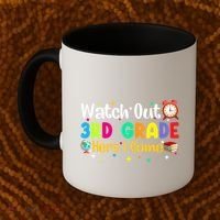 Watch Out 3Rd Grade Here I Come Third Grade Gift Coffee Mug thumb 2