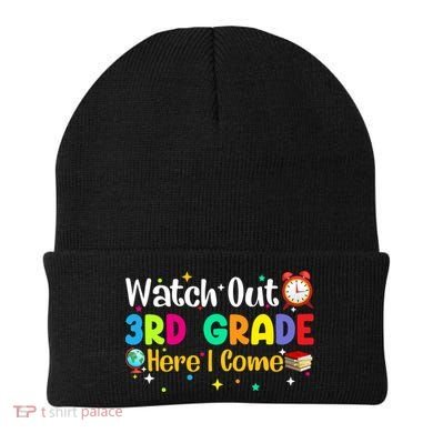 Watch Out 3Rd Grade Here I Come Third Grade Gift Beanie