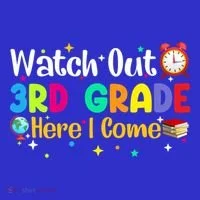 Watch Out 3Rd Grade Here I Come Third Grade Gift Toddler Hoodie thumb 2