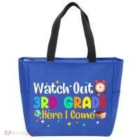 Watch Out 3Rd Grade Here I Come Third Grade Gift Tote Bag thumb 0