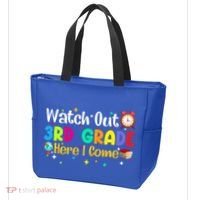 Watch Out 3Rd Grade Here I Come Third Grade Gift Tote Bag thumb 3