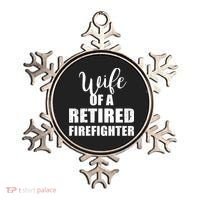 Wife Of A Retired Firefighter Gift Ornament thumb 0