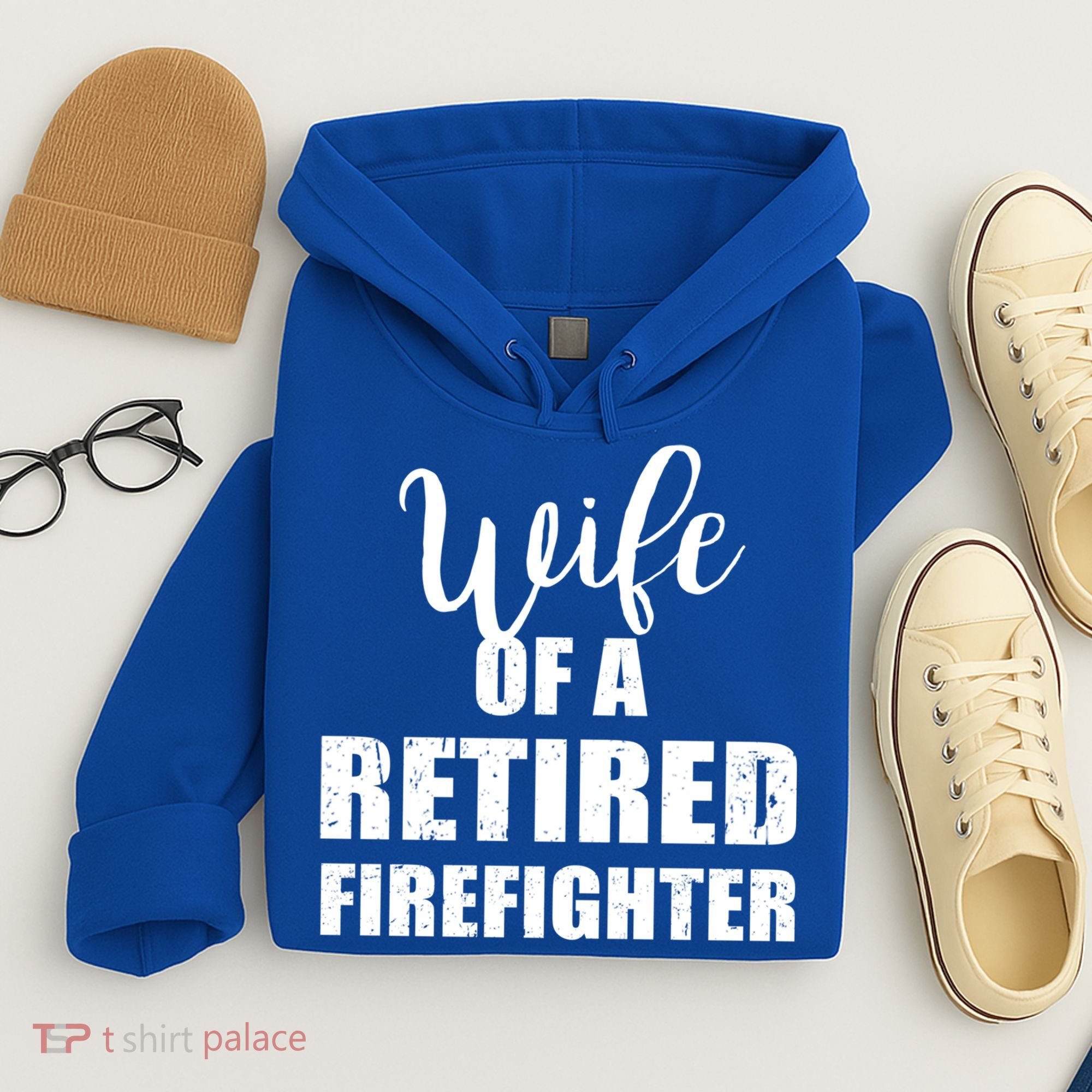 Wife Of A Retired Firefighter Gift Hoodie