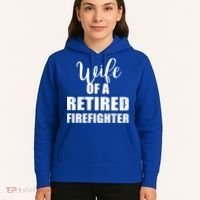 Wife Of A Retired Firefighter Gift Hoodie thumb 5