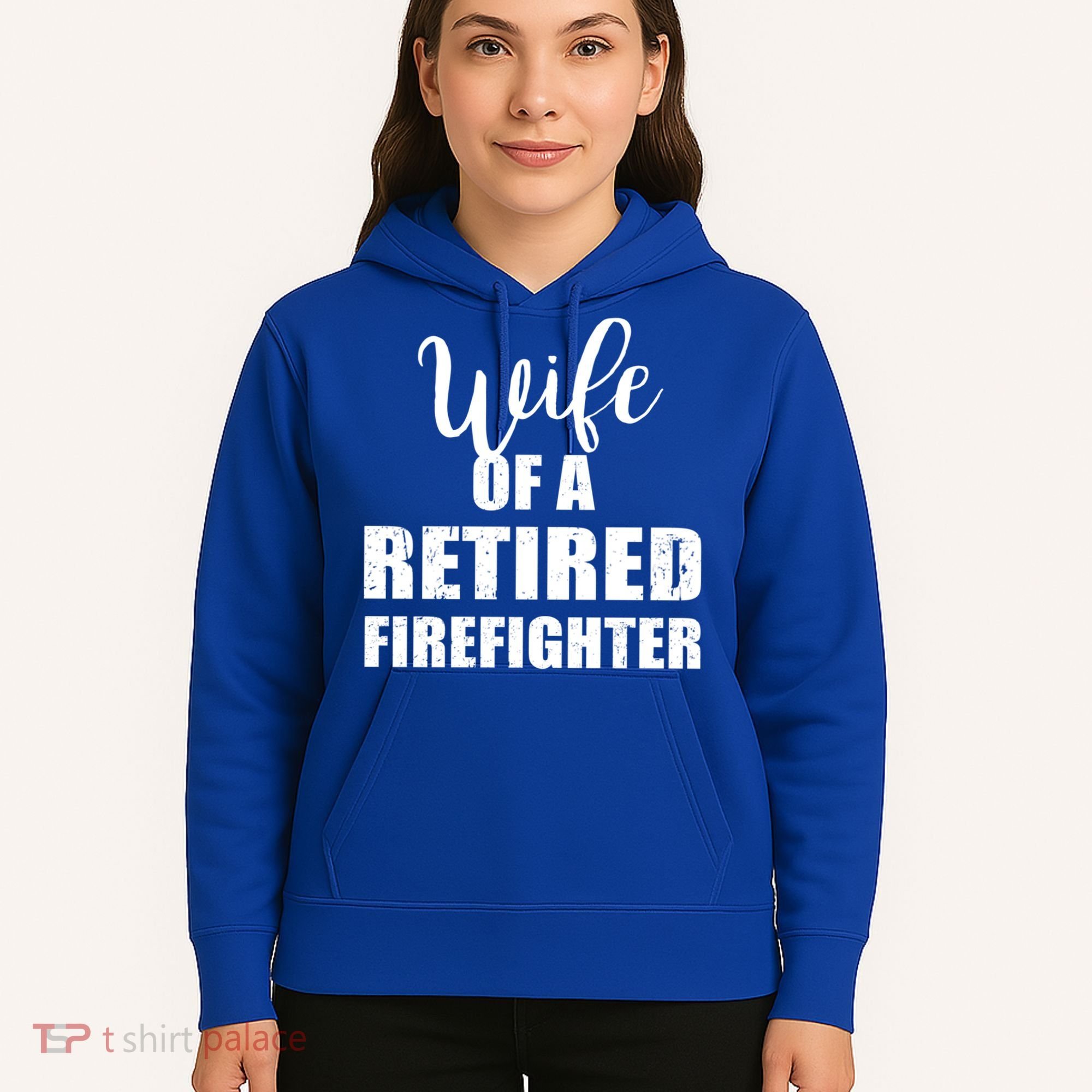 Wife Of A Retired Firefighter Gift Hoodie