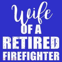 Wife Of A Retired Firefighter Gift Coaster thumb 2