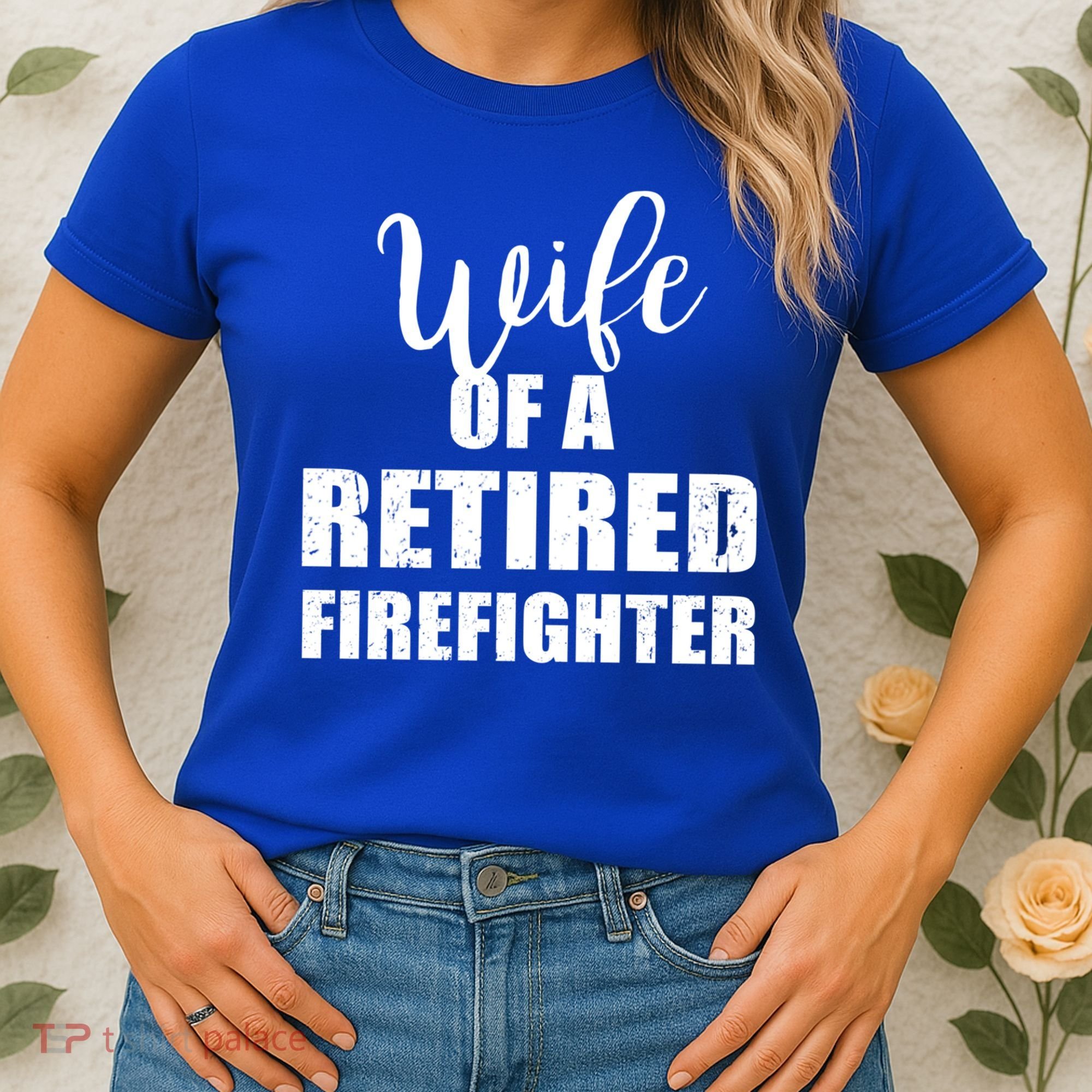 Wife Of A Retired Firefighter Gift Women's T-Shirt