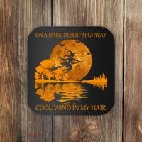 Witch On A Dark Desert Highway Cool Wind In My Hair Coaster thumb 0