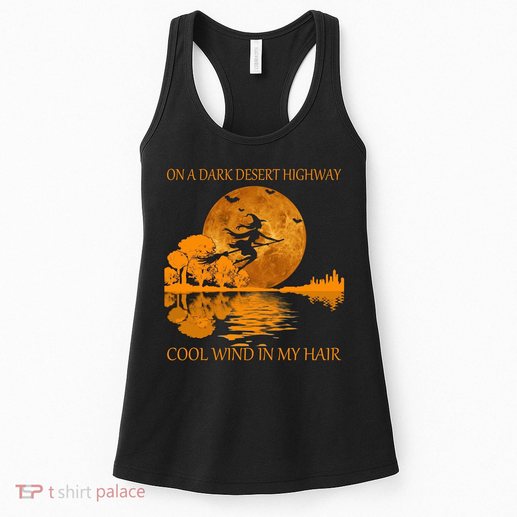 Witch On A Dark Desert Highway Cool Wind In My Hair Women's Tank Top