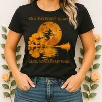 Witch On A Dark Desert Highway Cool Wind In My Hair Women's T-Shirt thumb 2